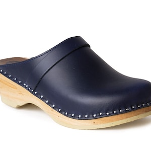 Dark Blue Clogs From Troentorp Bastad Clogs for Men and - Etsy