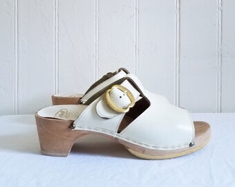 scholl clogs 1970s