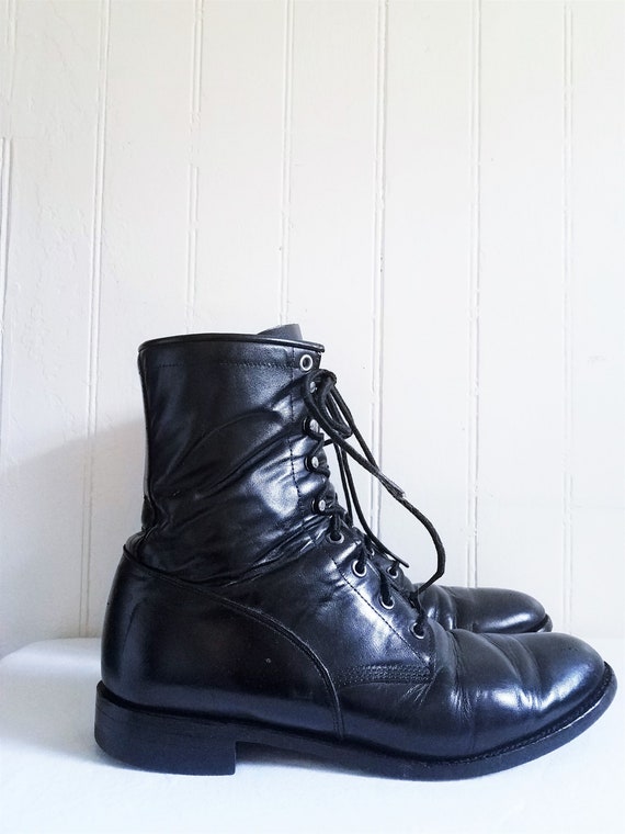 justin roper boots lace up