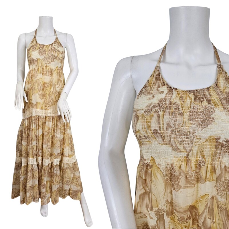 Vintage Halter Dress
