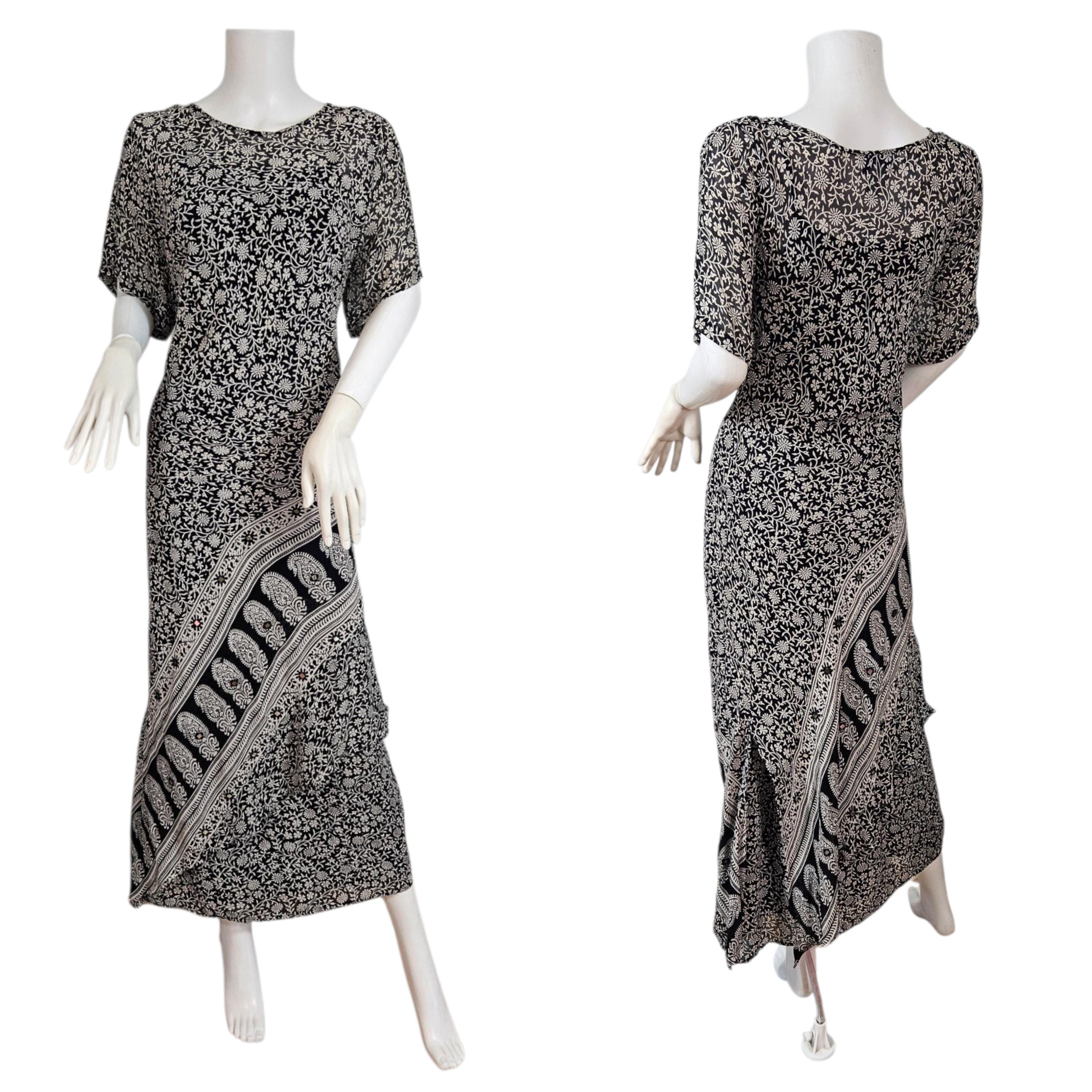 Robe Noire Freepeople Lavée Libre - Taille S Occasion Très Bon état