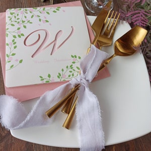 Nastro di cotone di sabbia per matrimonio, bouquet da sposa, Nastro di invito, Props fotografico, nastro strappato a mano