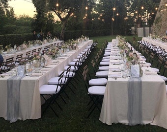 Gauze Table Runner Wedding Decor Event Centerpiece Runner Etsy