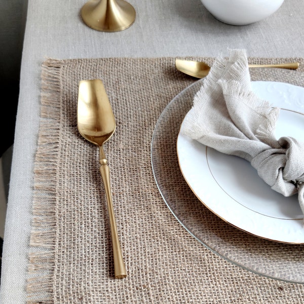 Burlap Placemats Etsy