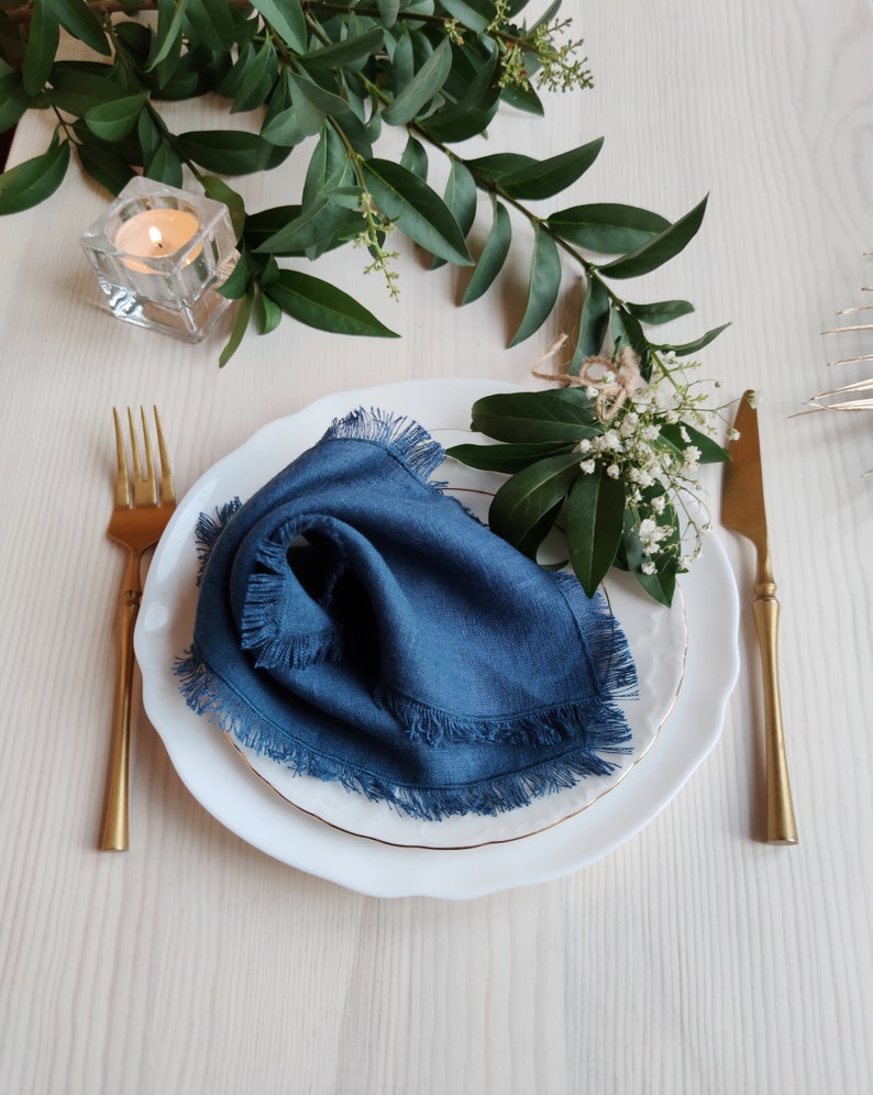 Linen Napkins Bulk Wedding Napkins Cloth Golden Brown Etsy