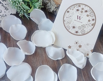 White rose petals for wedding, Flower petals, Wedding decorations, Table decor, Home decor, Bridal shower decor