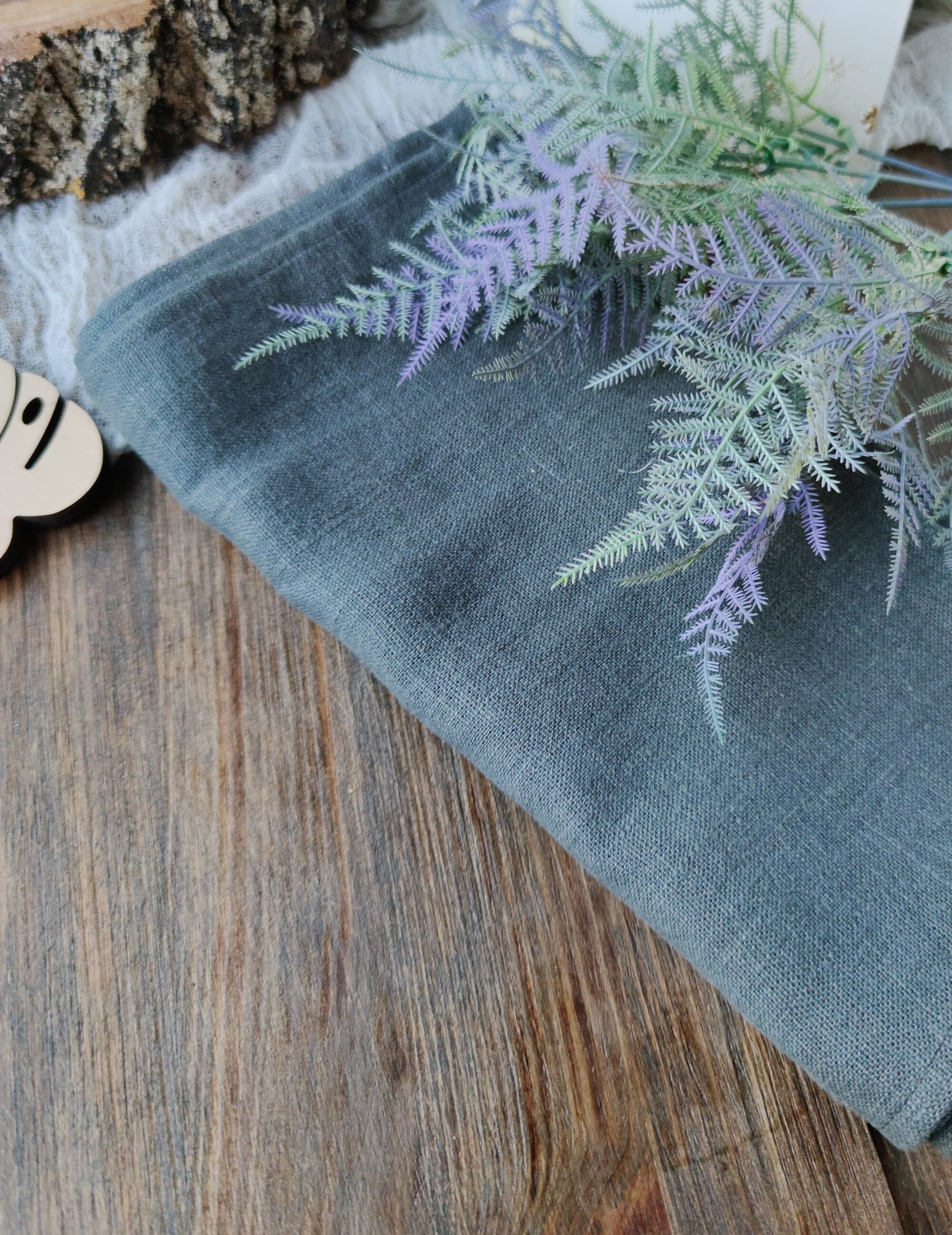 Dark grey linen napkins 10x10 Cloth napkins for Etsy