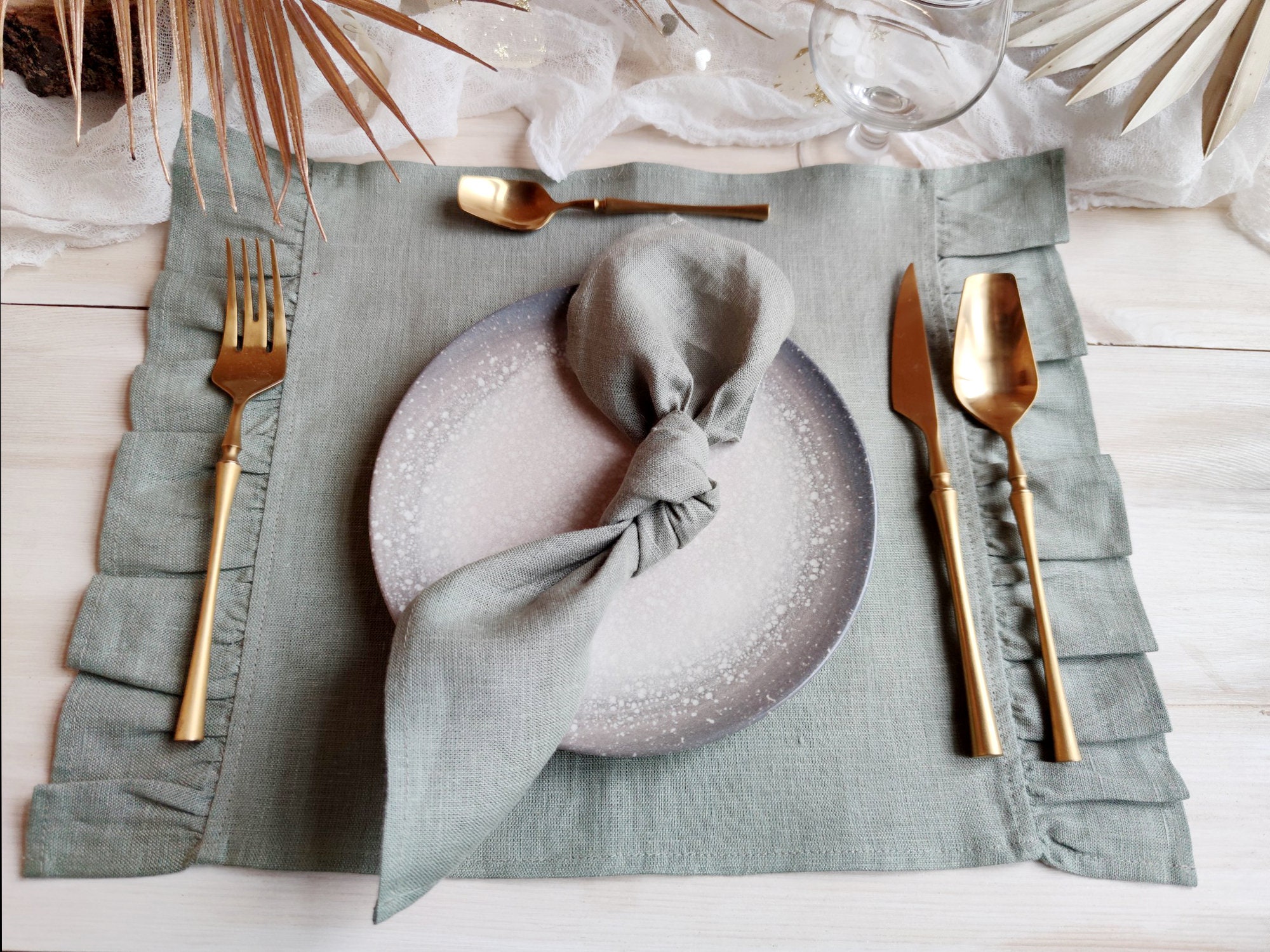 Wholesale Napkins Blue Linen Cocktail Napkins Wedding In