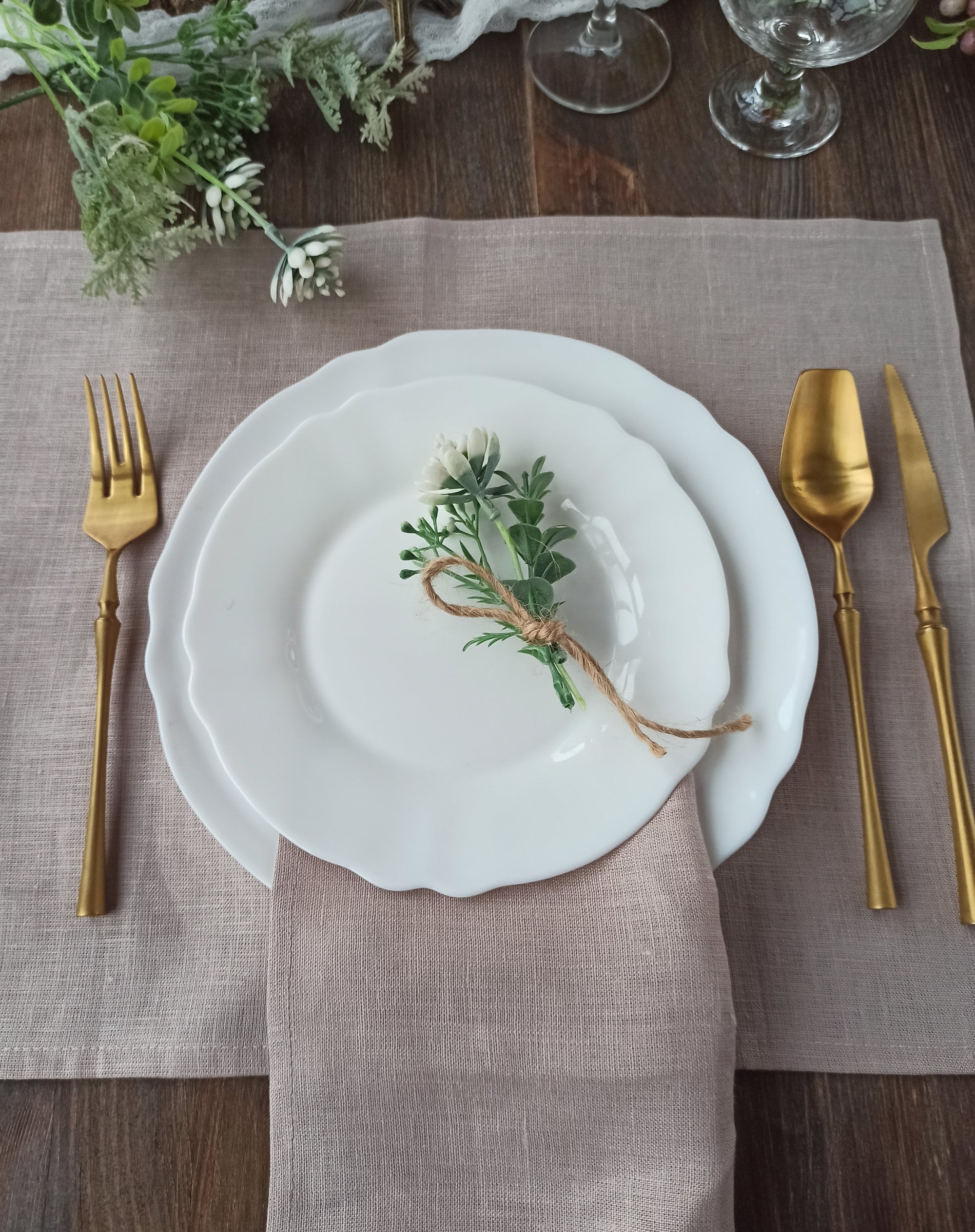 Cloth Napkins Beige Organic Linen Napkins for Wedding Linen Etsy UK