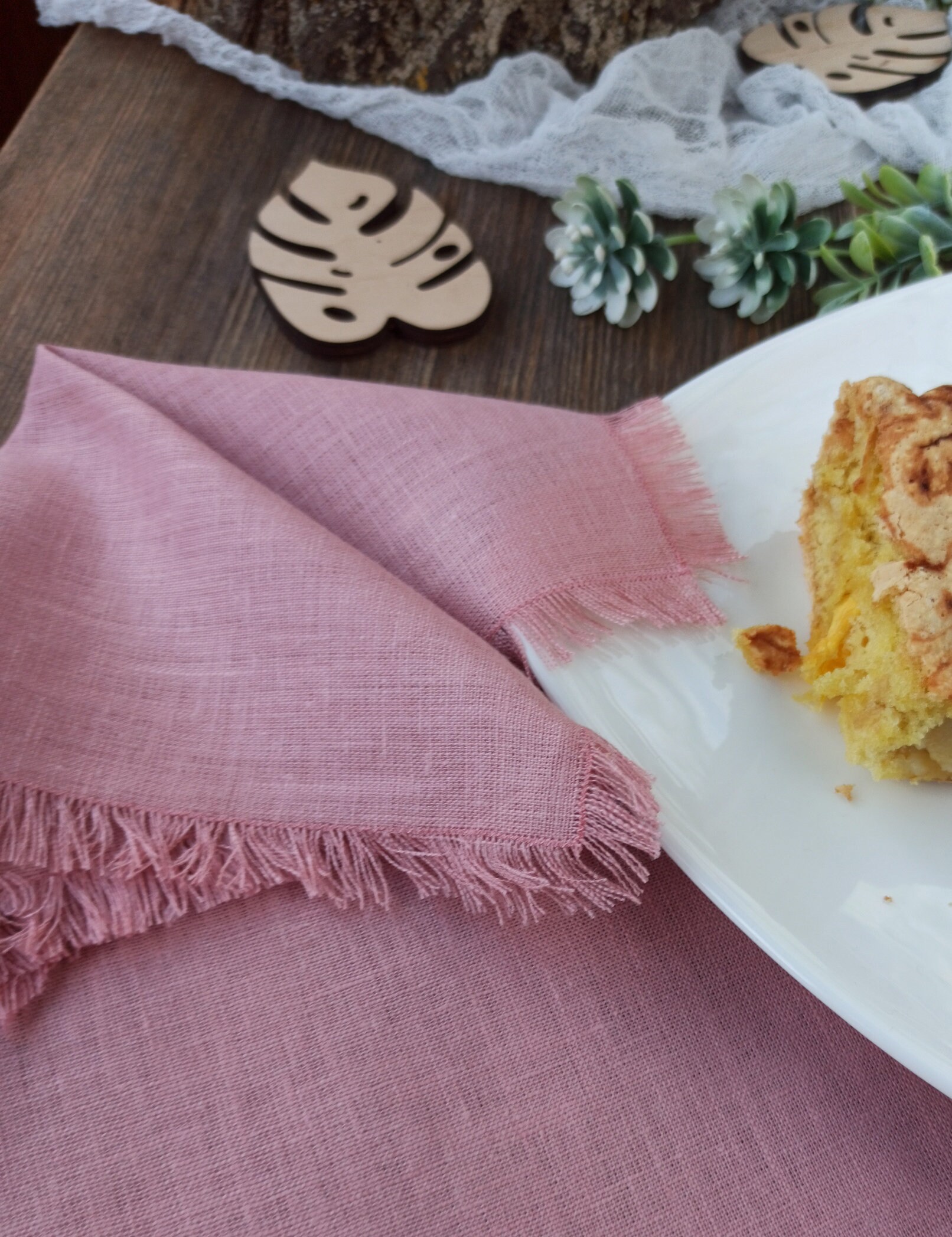 Blush Pink Napkins Linen Cocktail Napkins Wedding Napkins Etsy