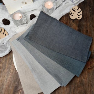 Cloth napkins for wedding table decor, Wedding cocktail napkins bulk, Rustic natural linen napkins kitchen decor, Cloth dinner napkins
