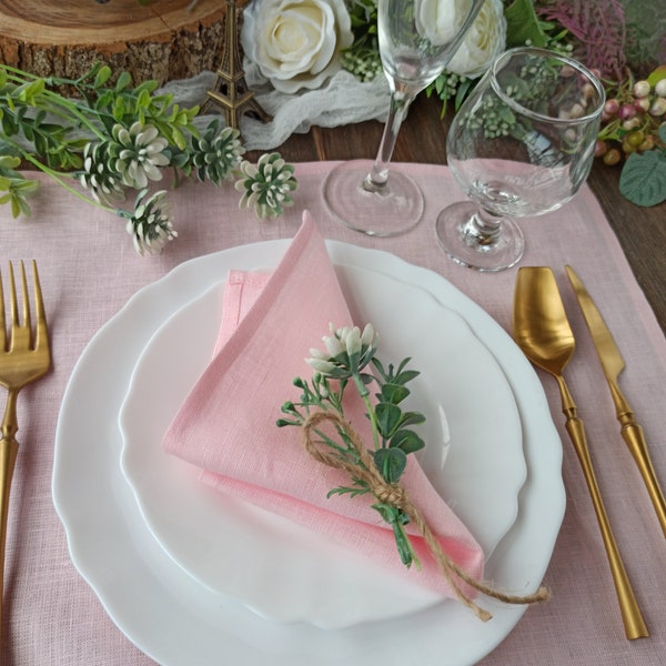Light Pink Placemats Etsy