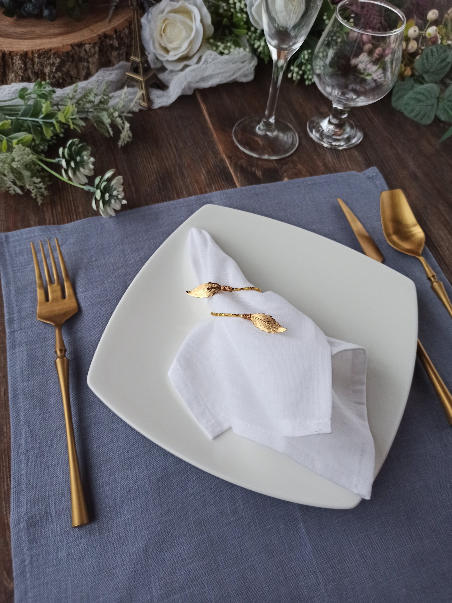 Sage Green Linen Placemats Natural Linen Placemats Set of 2 Etsy