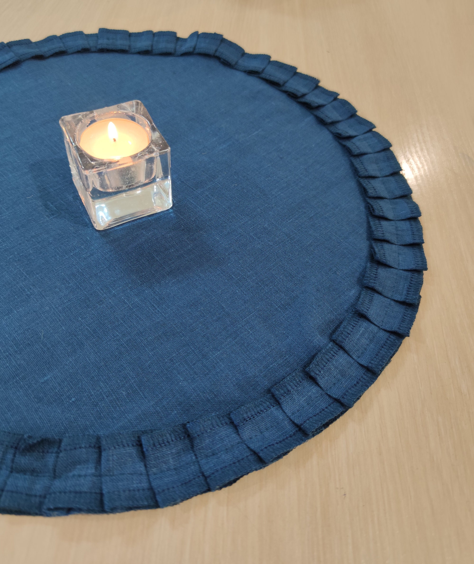 Linen Placemats Wholesale Placemats Round Table for the Etsy