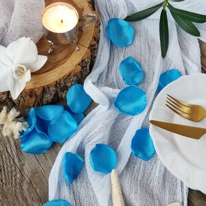 Rose petals for wedding, Wedding decor, Blue rose petals, Wedding decorations, Flower petals, Bridal shower decor