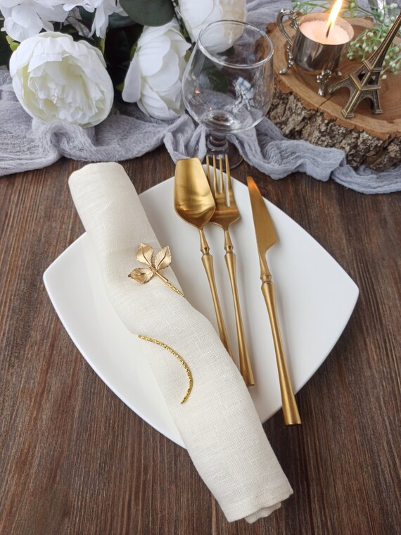 Farbige Papierservietten Shabby-Chic – 20 Stück, 16,5 X 16,5 Cm, 2-lagig, Kompostierbar, Für Hochzeit & Parties