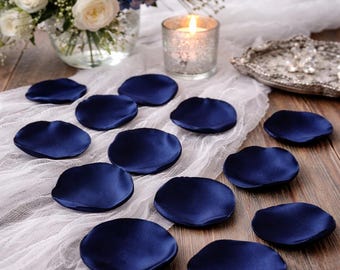 Navy blue rose petals, Centerpieces baby shower, Rustic wedding decor, Home decor Wedding decor, Birthday decorations, Flower girl basket,