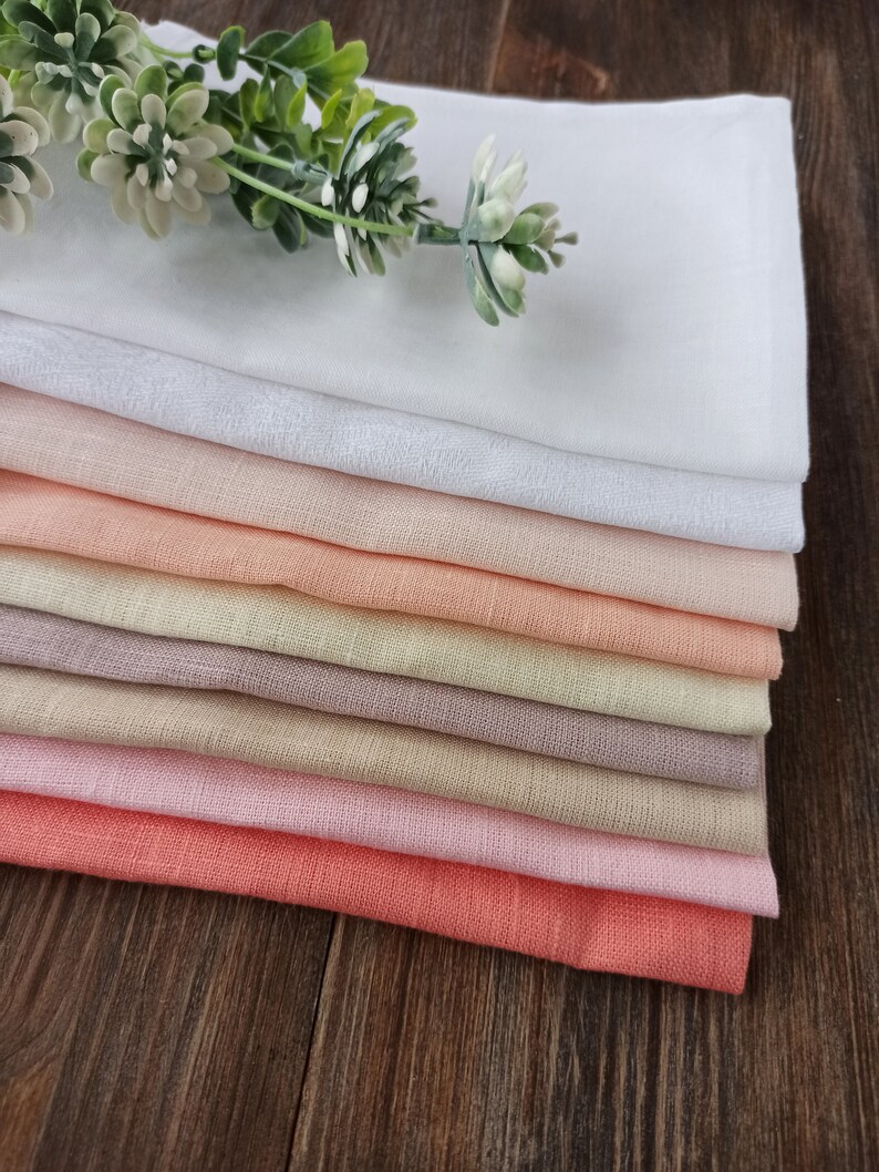 Cocktail Napkins Set Of 8, Linen Napkins, Cloth Napkins