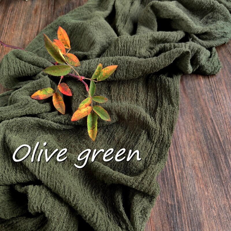 Olive and Blue Runner - Etsy