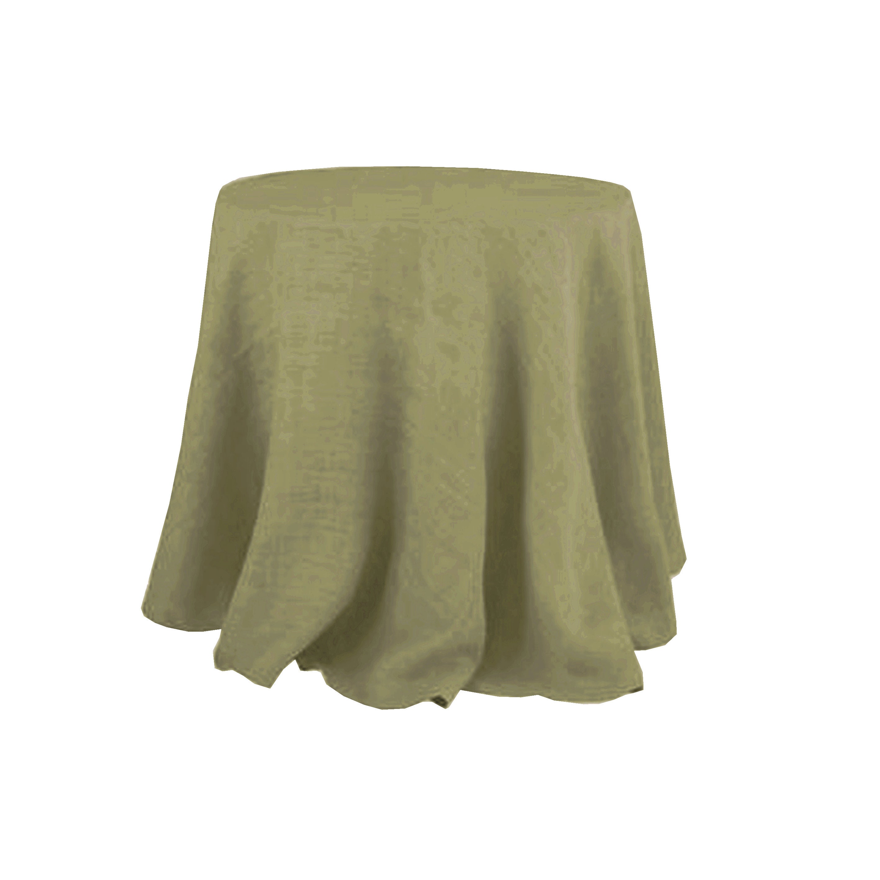 Khaki round tablecloth Wholesale tablecloth Organic natural Etsy