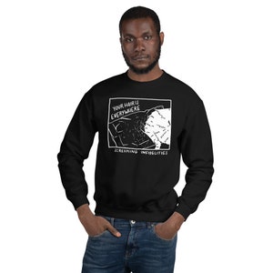 Your Hair is Everywhere Sweatshirt, Dashboard Confessional Inspired, Screaming Infidelities, Funny Pet Owner Gift