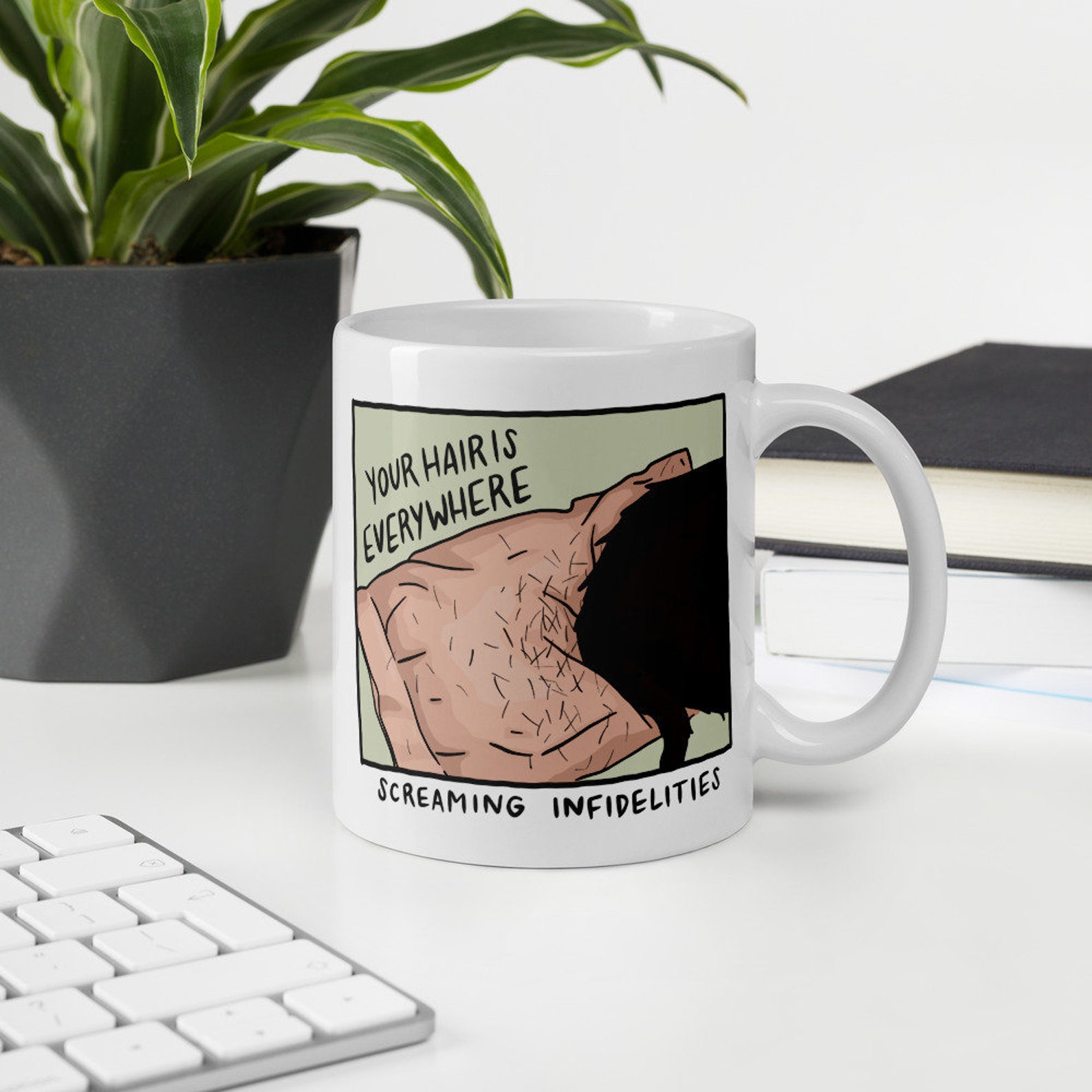 Your Hair is Everywhere Mug Dashboard Confessional Lyrics Etsy