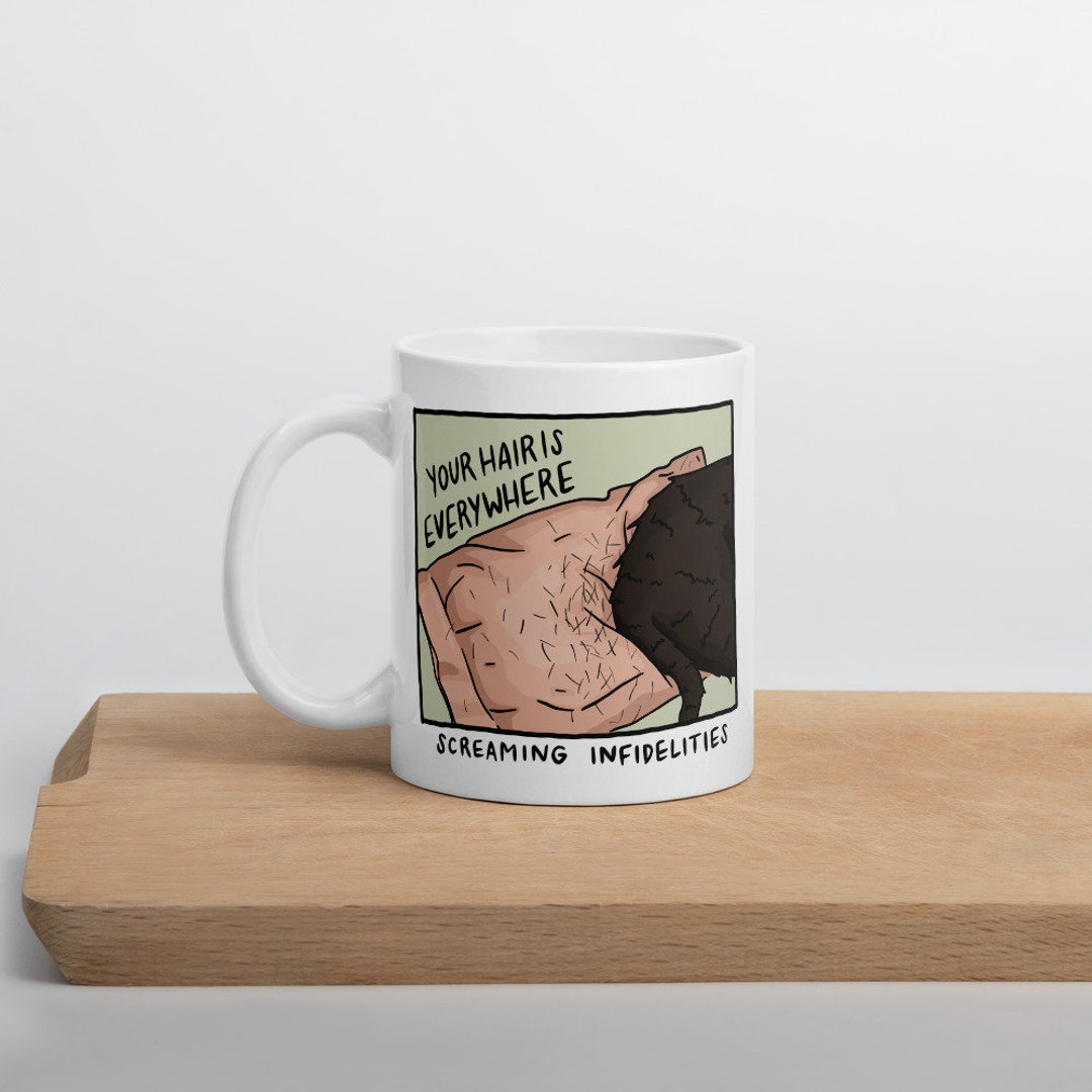 Your Hair is Everywhere Mug Dashboard Confessional Lyrics Etsy