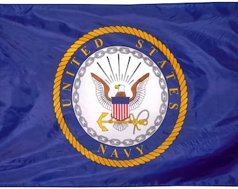 5' x 3' US Navy Chiefs Flag USA United States Naval American Military Banner