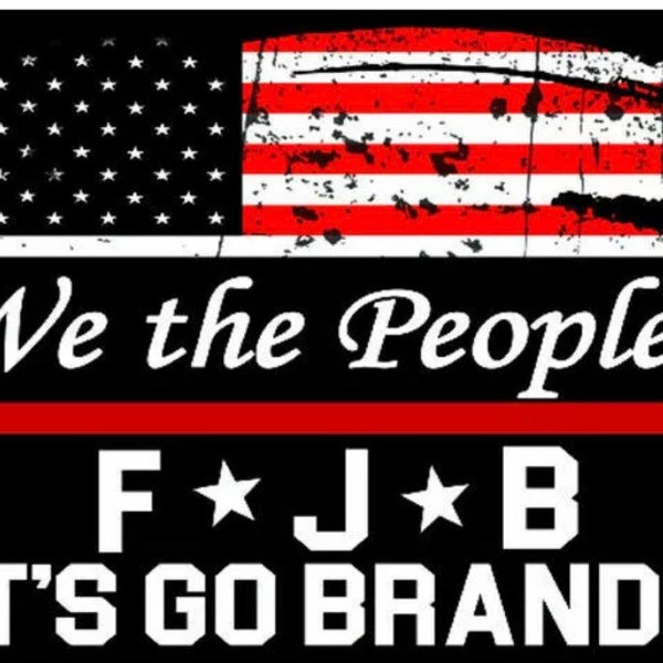 Let’s Go Brandon Flag Funny FJB Anti Joe Biden 2021 Garden House Flag 3x5Ft