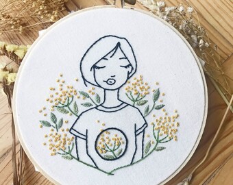 Acacia - PDF Hand Embroidery Pattern