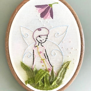 Cute Fairy - PDF Hand Embroidery Pattern - Etsy