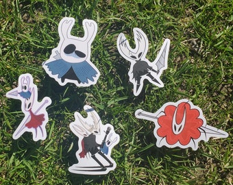 Hollow Knight Silly Siblings 2" Vinyl Stickers
