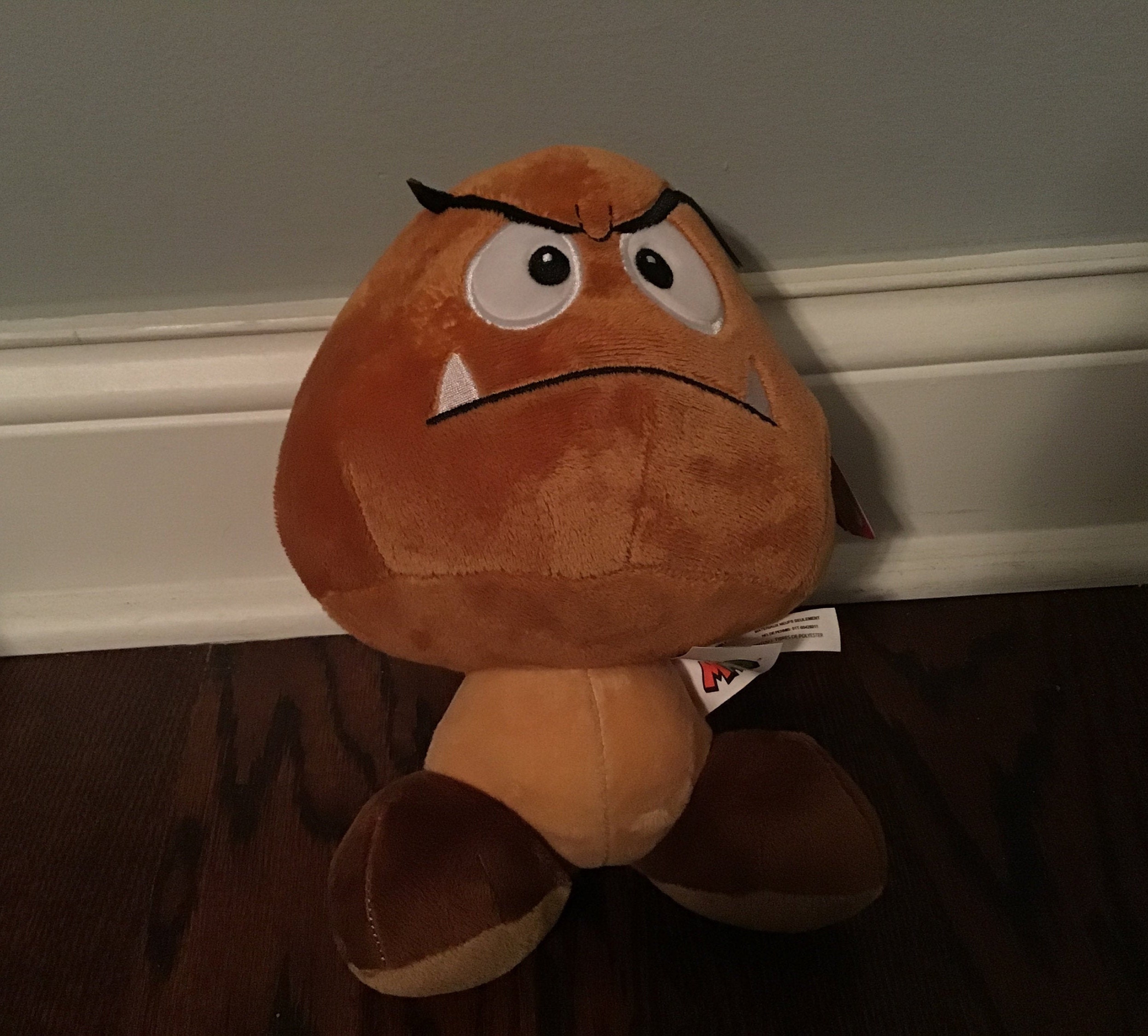 Goomba Mario Plush New | Etsy