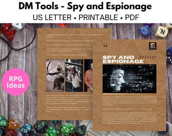 Learn to be a better dungeon master by incorporating spies and espionage ideas into your dungeons and dragons campaign