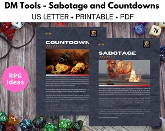 Learn to be a better dungeon master with these sabotage and beating countdowns in your dungeons and dragons campaign