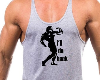 Men's Y-Back Muscle entrenamiento fitness culturismo Tank top - Voy a hacer de nuevo
