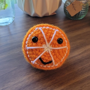 Happy Crochet Orange Pattern