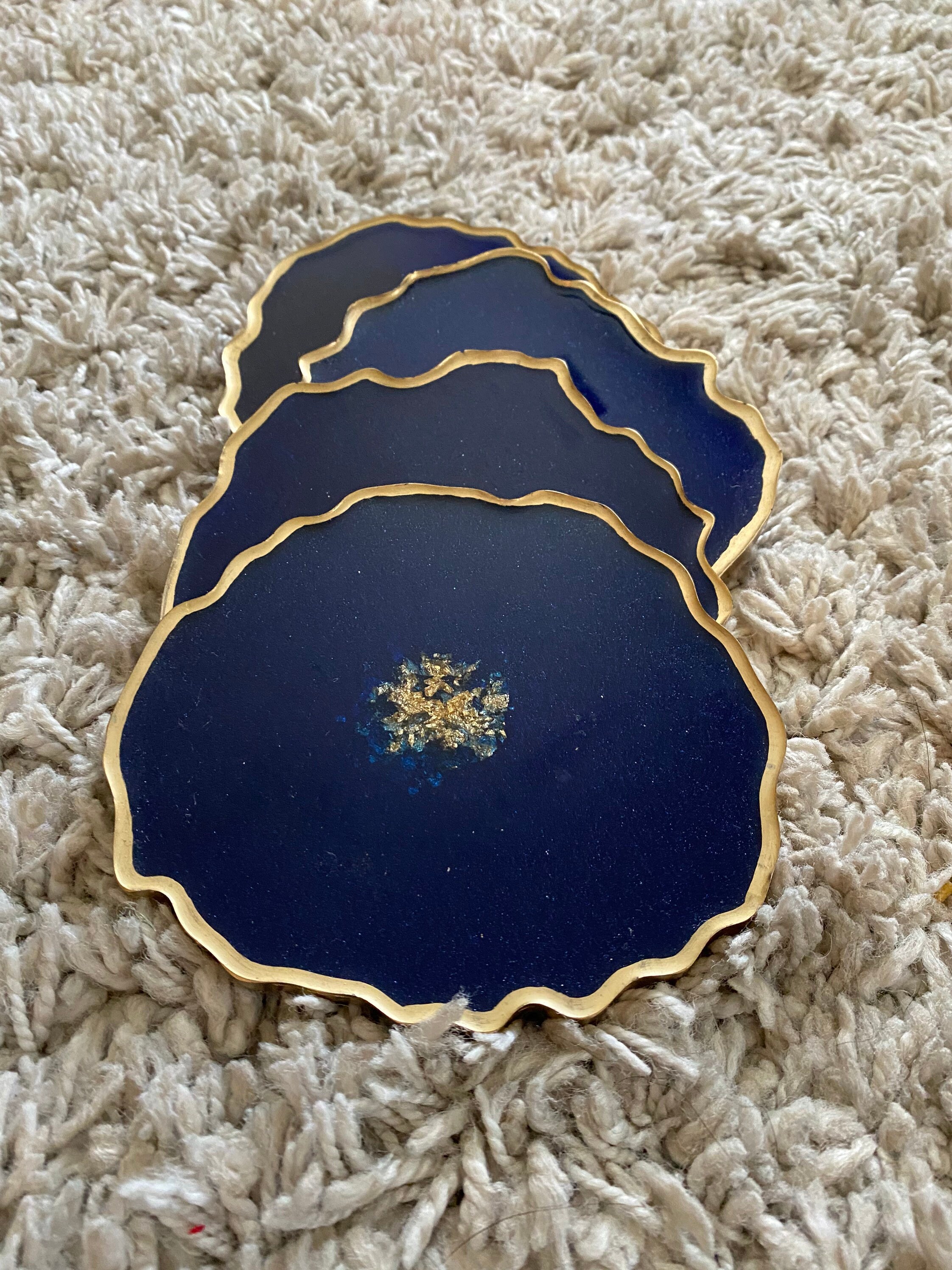 Originalnavy coaster luxury living room decor modern art Etsy