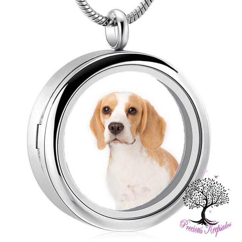 Photo Locket Cremation Ashes Necklace Memorial Keepsake Jewellery Urn Pendant. Complete with 20 Silver chain and filling kit. image 4