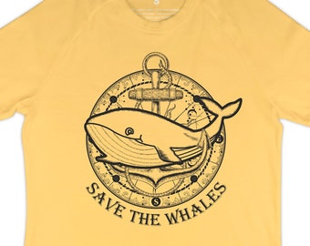 Blue Whale Tee - Etsy