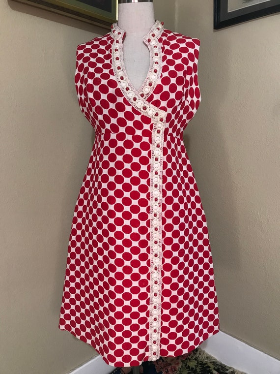 60’s/70’s Joseph Magnin Mod Dress