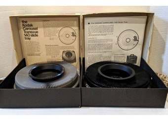 Vintage Kodak Carousel Transvue 140 Slide Tray in Original Box - Etsy