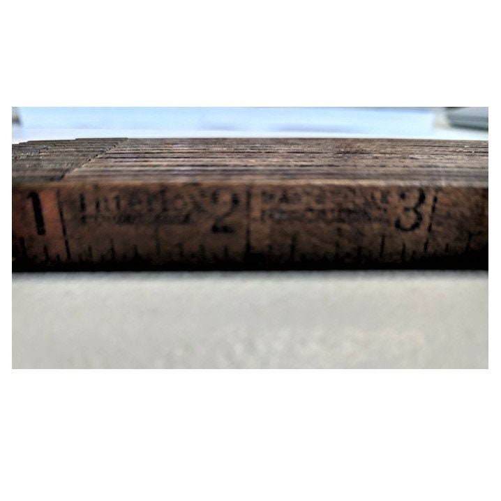 Antique Interlox Master Rule No.106 Wooden Master Slide Tool Tape ...