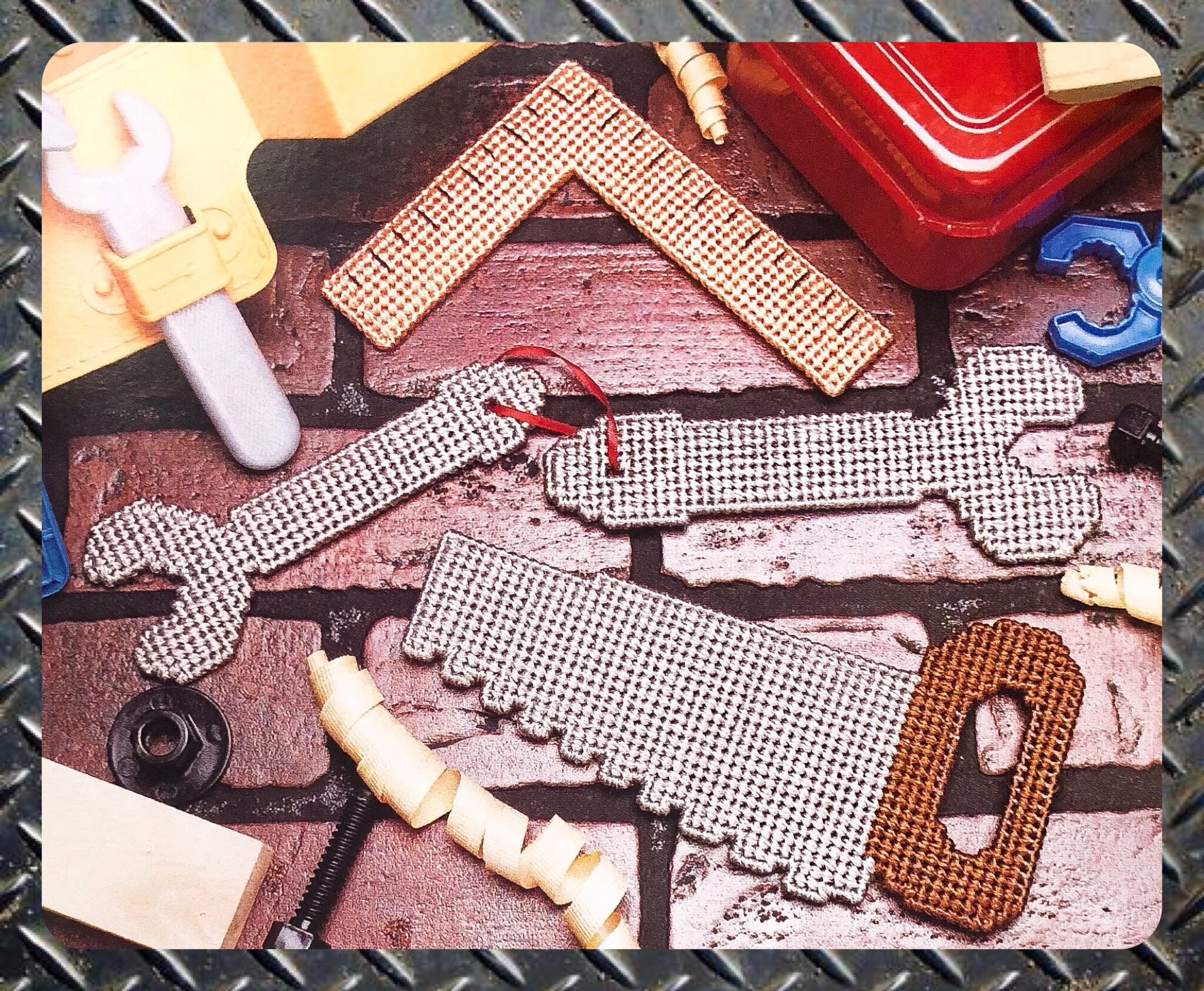 Plastic Canvas Tools Childrens Playset PDF Pattern Etsy