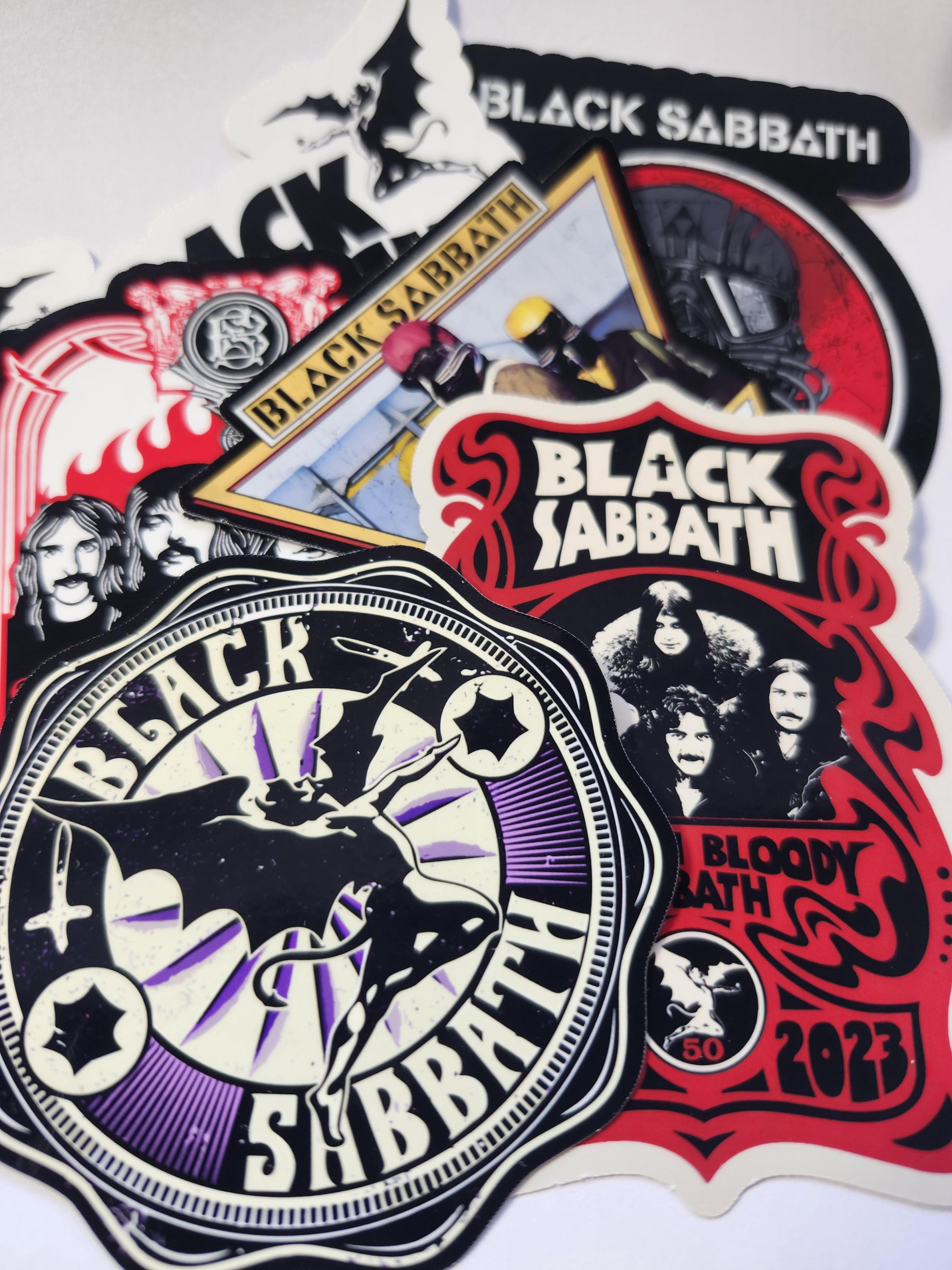6 Band stickers - Set 1