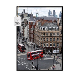 London Street Wall Art, PRINTABLE ART