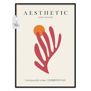 Exhibition Poster, PRINTABLE ART, modern museum poster, abstract exhibition, museum printable