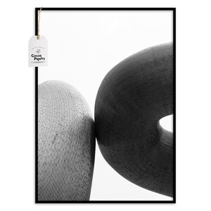 Abstract Black and White Print, PRINTABLE ART