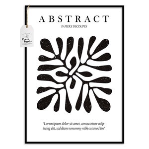 Modern Exhibition Poster, PRINTABLE ART, modern museum poster, abstract exhibition, museum printable