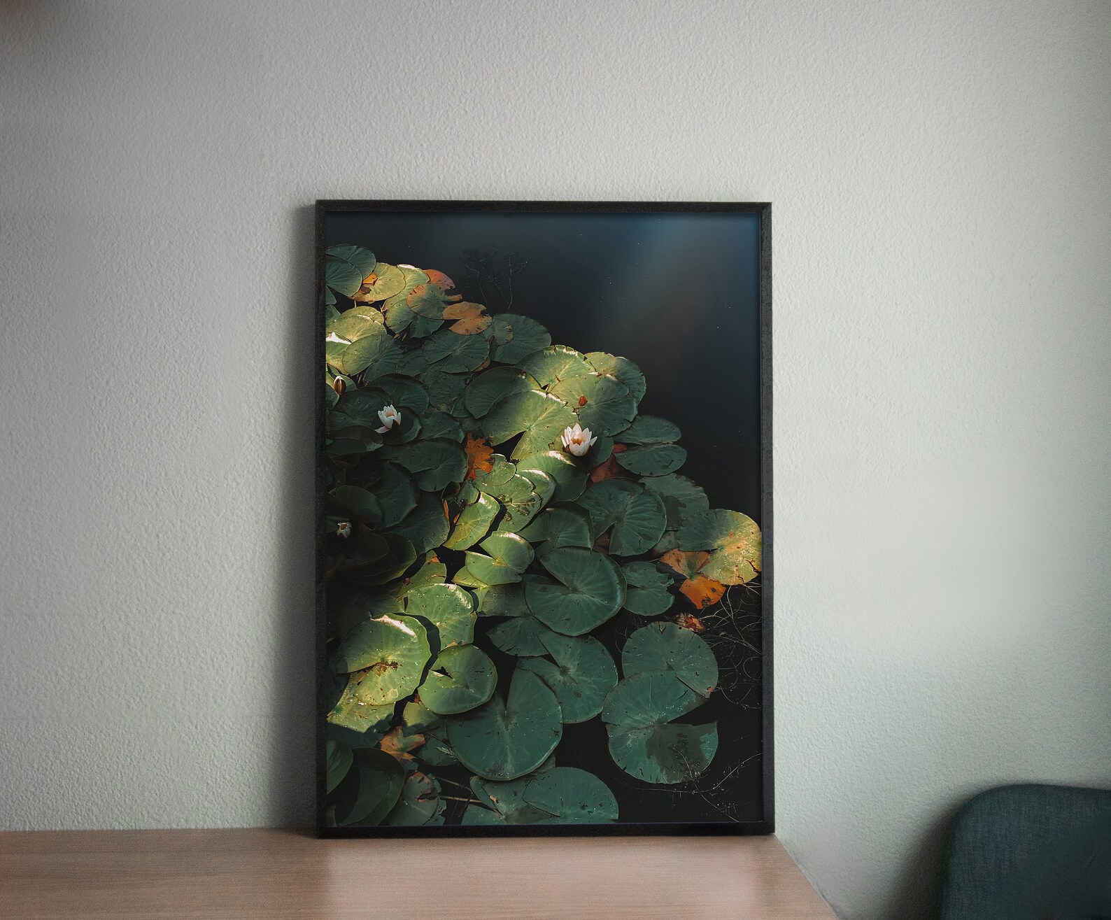 Lily Pad Wall Art PRINTABLE ART Lily Print Flower Print Etsy